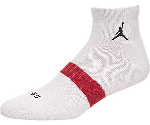 Nike Air Jordan Dri Fit Low Quarter Ankle Socks 3 Pair Pack