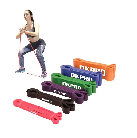Gym Equipment Fitness Exercise Yoga Loop Latex Resistance Bands